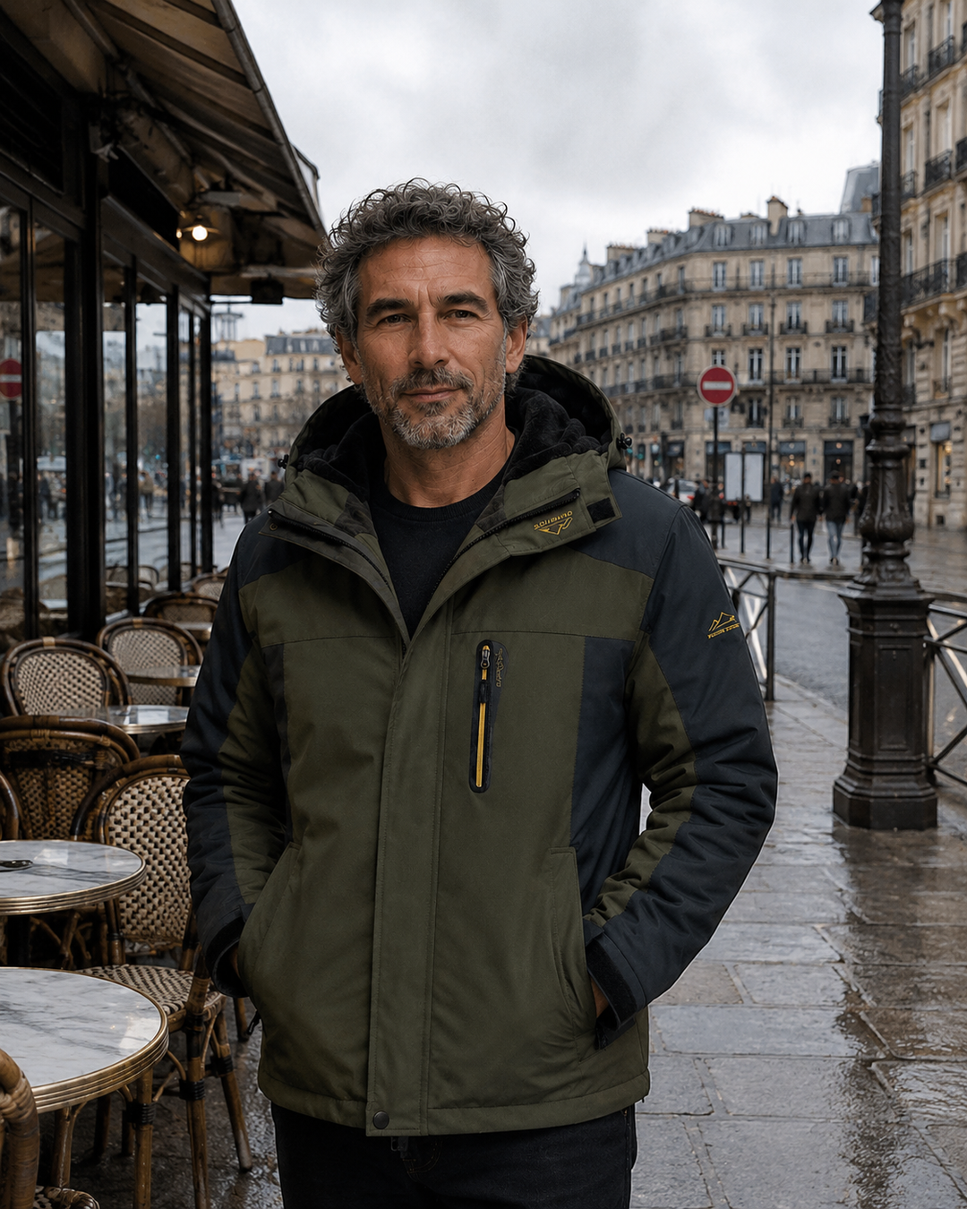 Stefan | Waterproof and Windproof Winter Jacket