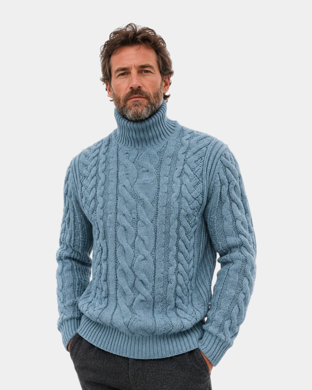 Harald | Vintage Twisted Knit Jumper
