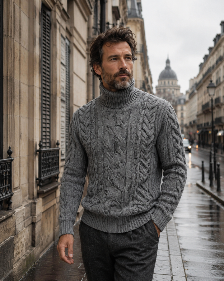 Harald | Vintage Twisted Knit Jumper