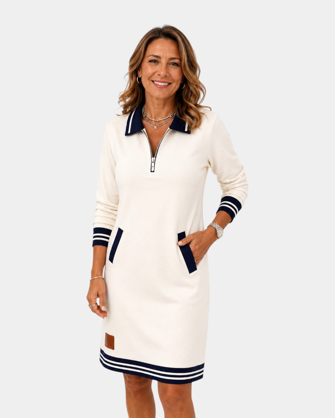 Sophie | Elegant Long Cotton Dress