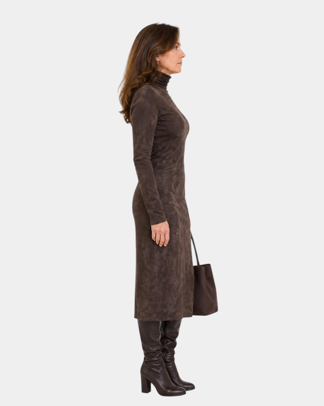 Sara | Midi Velvet Dress