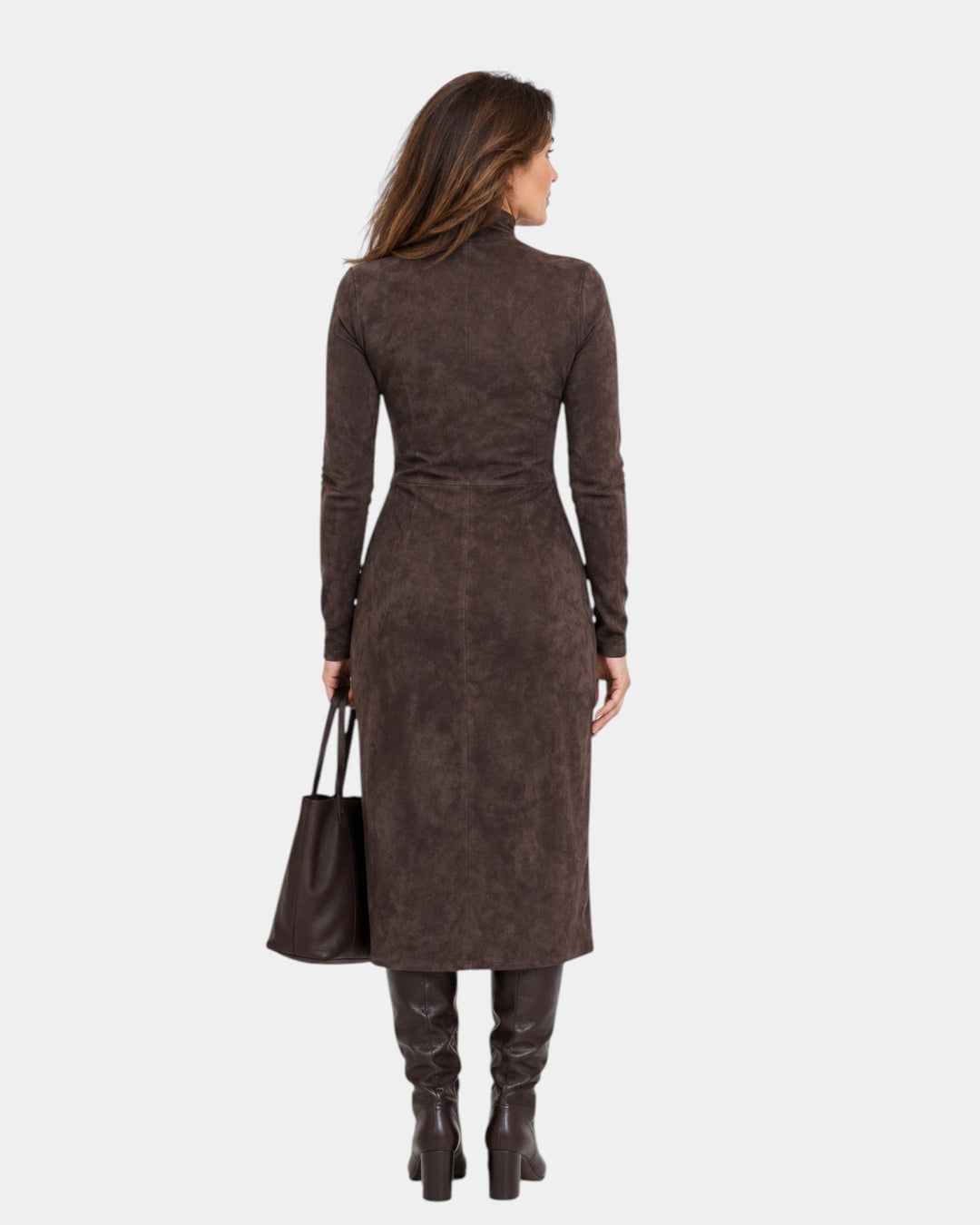 Sara | Midi Velvet Dress