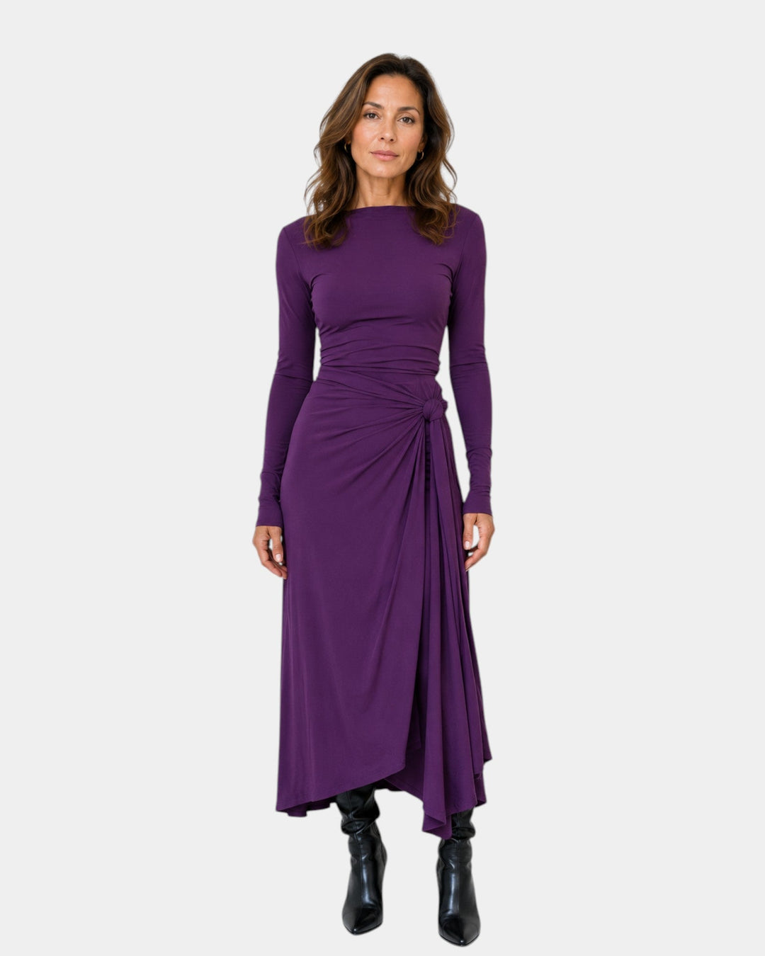 Renee | Draped Maxi Dress