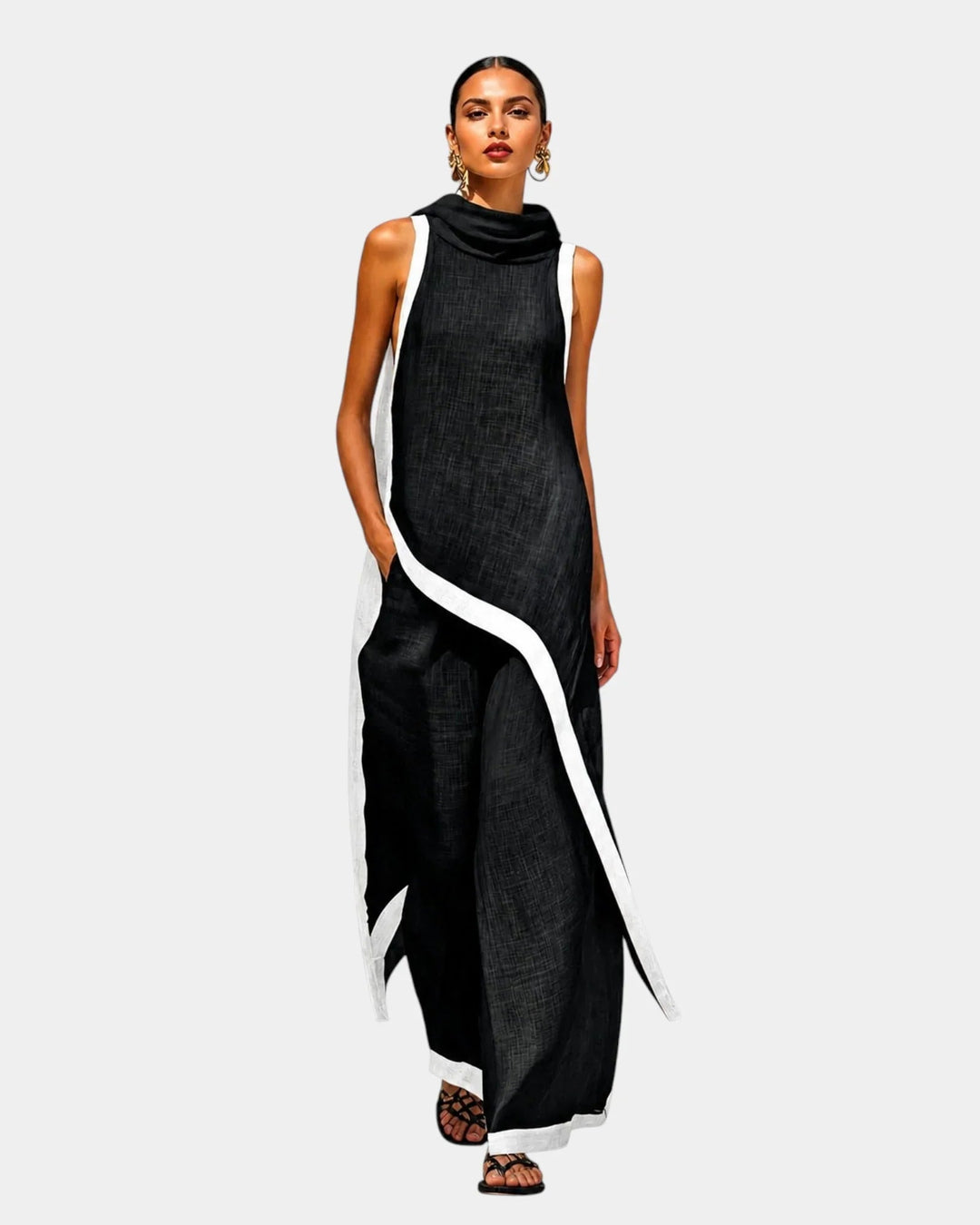 Nicaise | Elegant trousers and blouse set