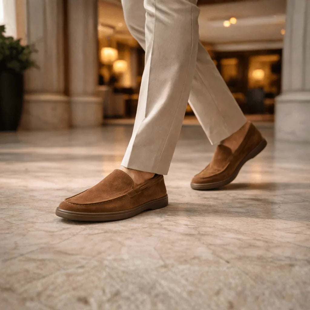 Henri | Refined Suede Moccasin for Men