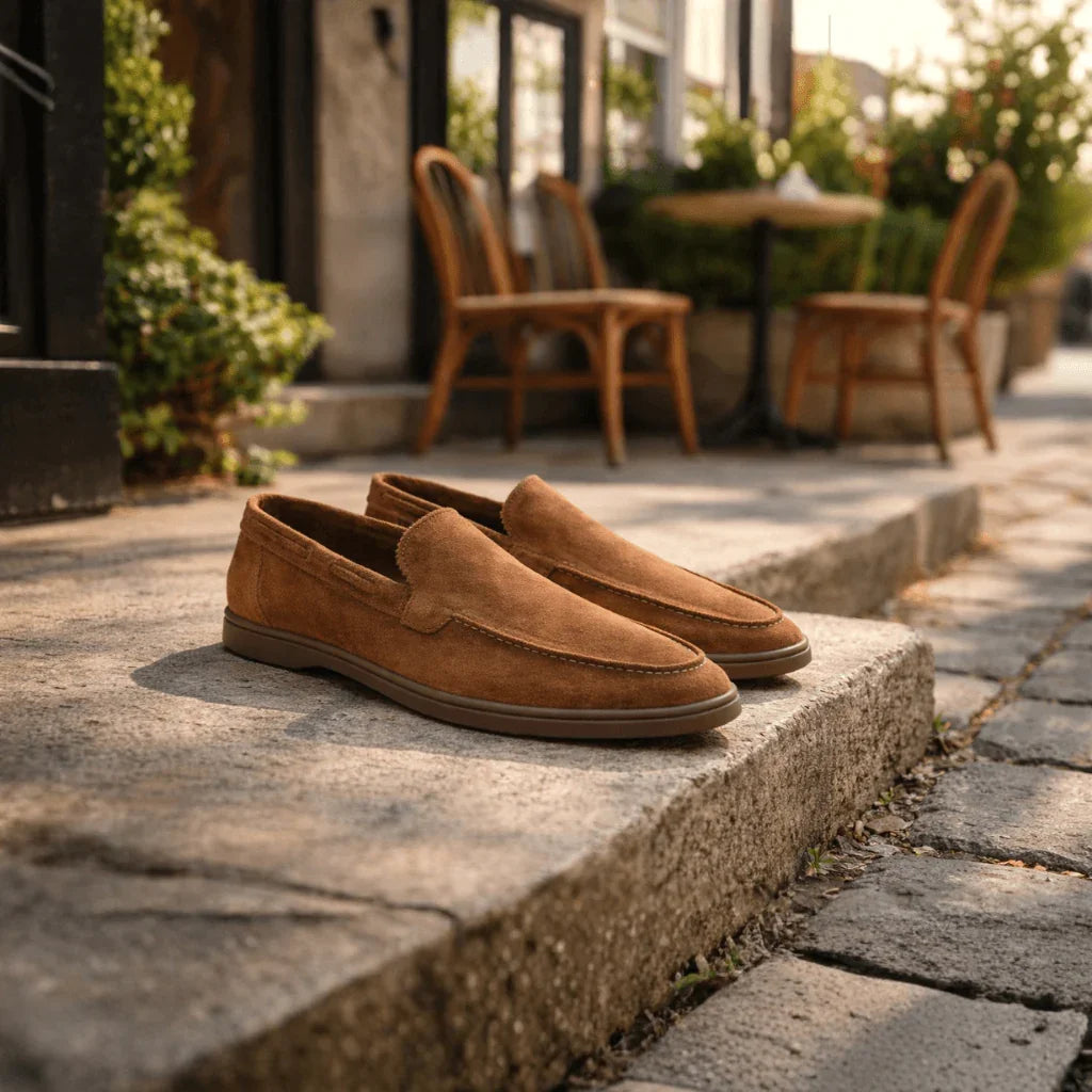 Henri | Refined Suede Moccasin for Men