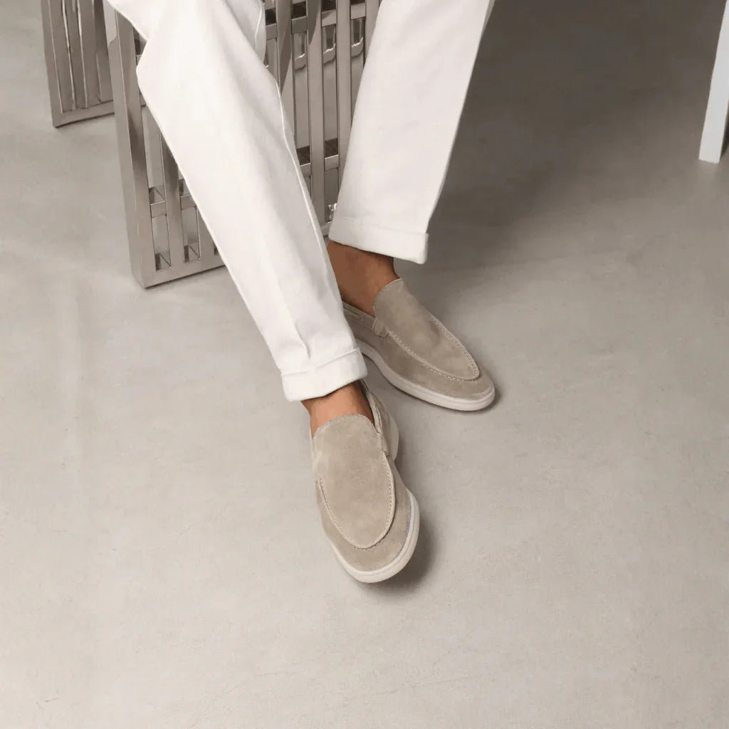 Henri | Refined Suede Moccasin for Men