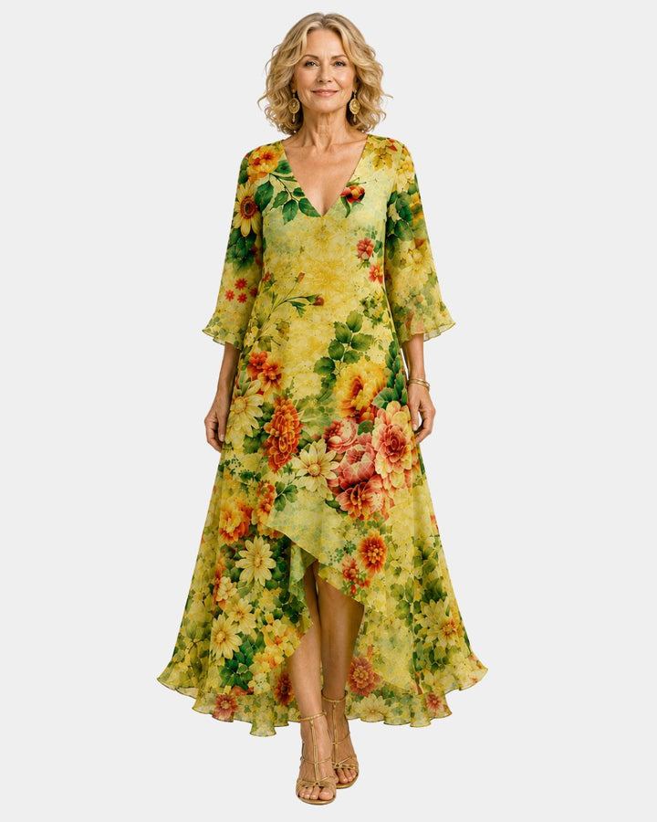 Célinie | Light Floral Dress