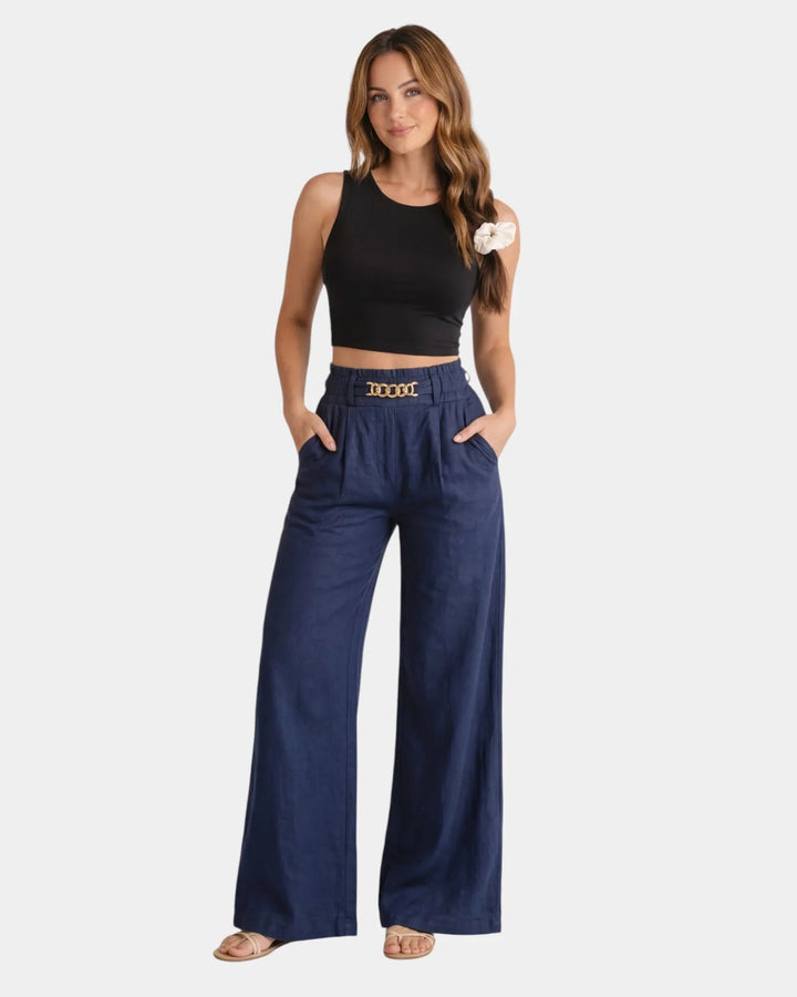 Audrey | Elegant Wide-Leg Trousers