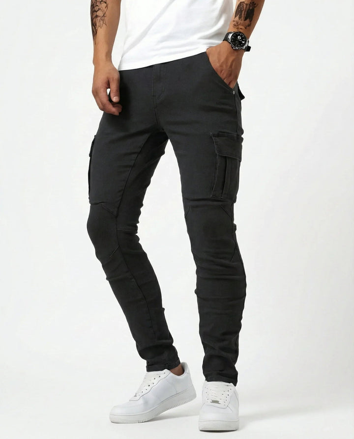 Jean | Elastic Cargo Trousers