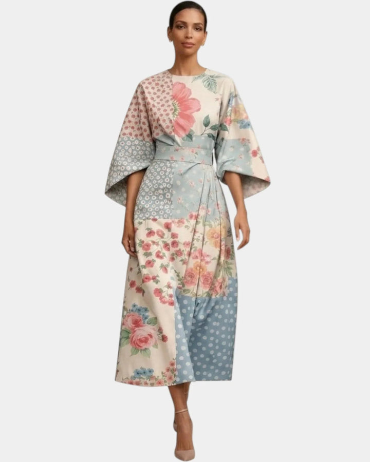 Vera | Floral Midi Dress