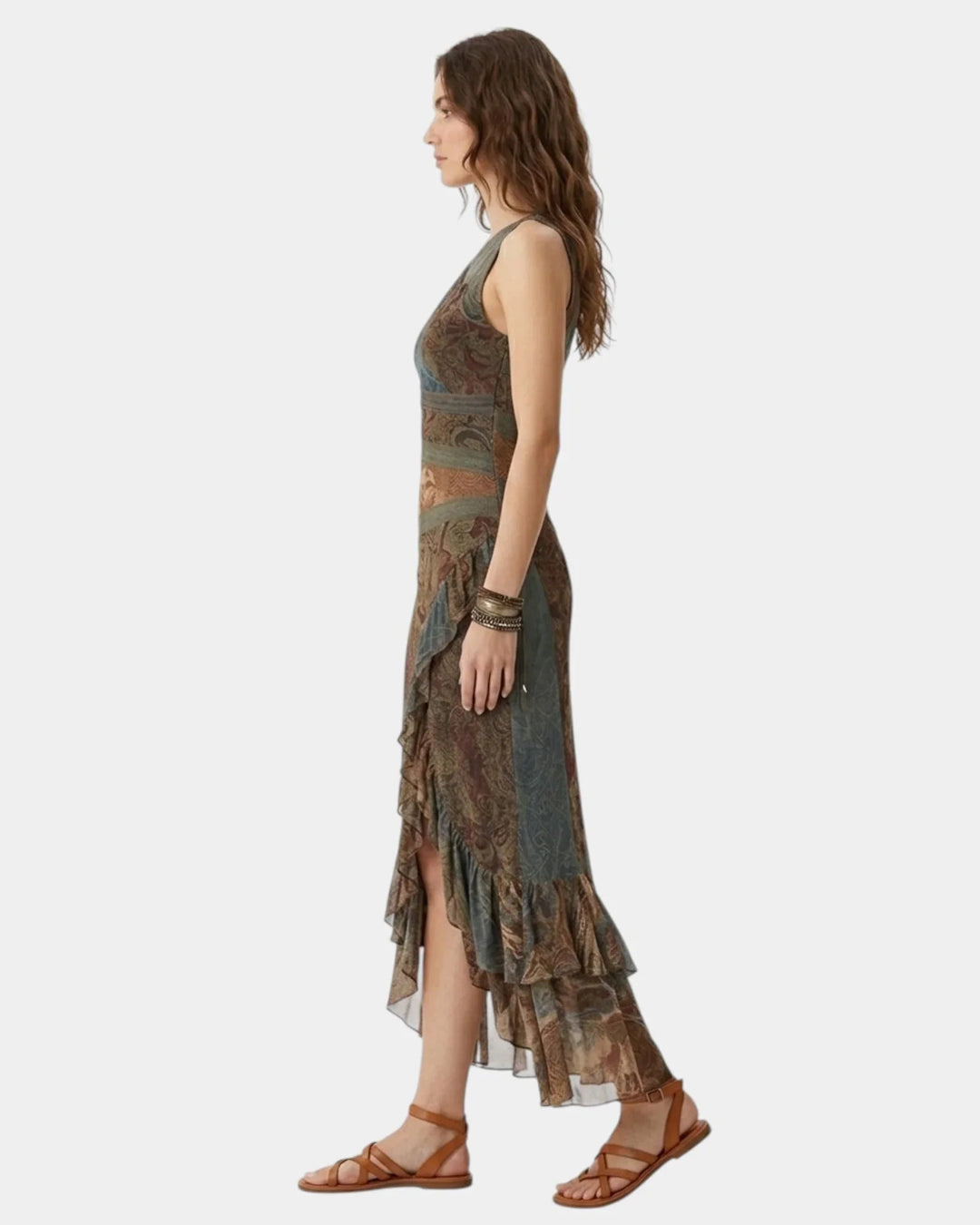 Cyrielle | Ethnic Print Dress