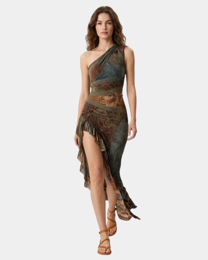 Cyrielle | Ethnic Print Dress