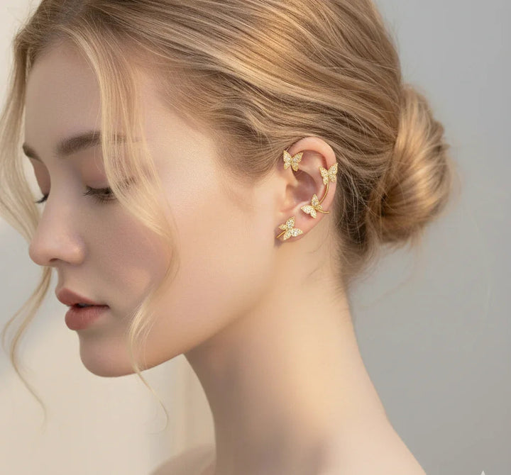 Geneviève | Butterfly Ear Cuff