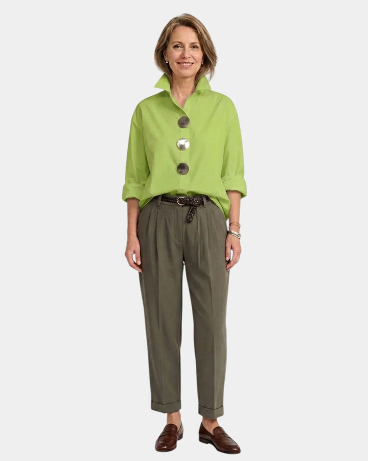 Pearl | High Collar Shirt