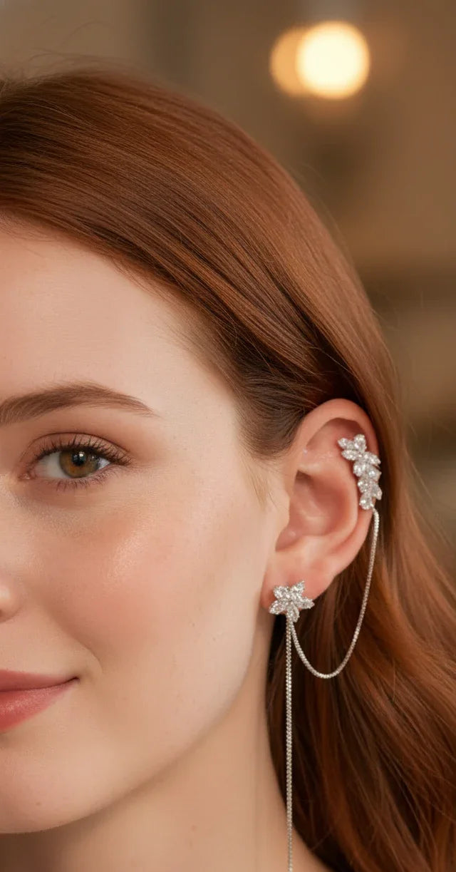 Eden | Ear cuff flower