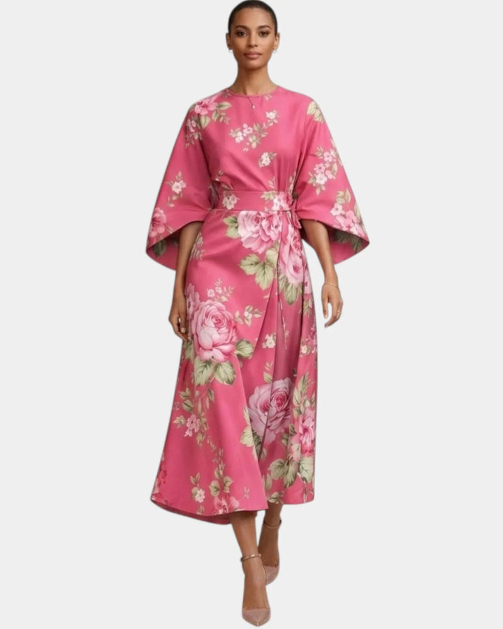 Vera | Floral Midi Dress
