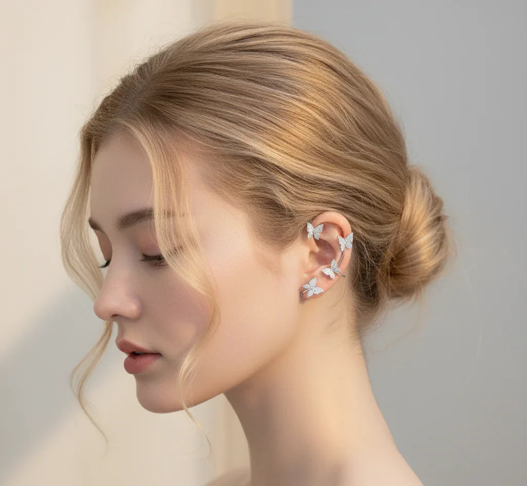 Geneviève | Butterfly Ear Cuff