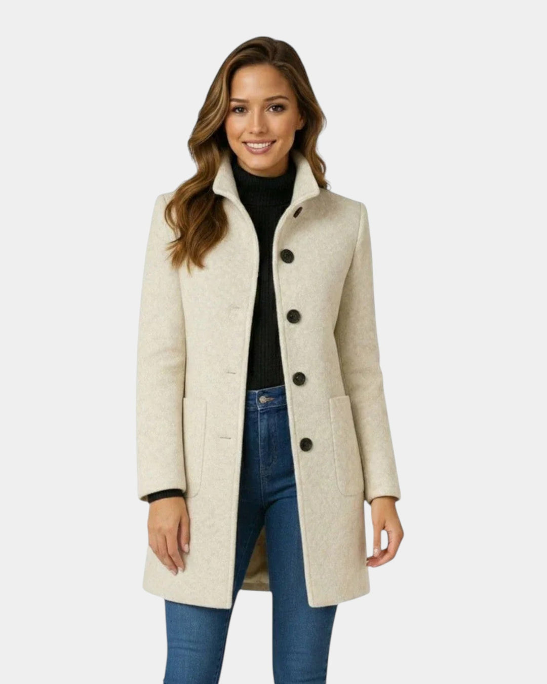 Anna | Elegant women's coat with perfect design