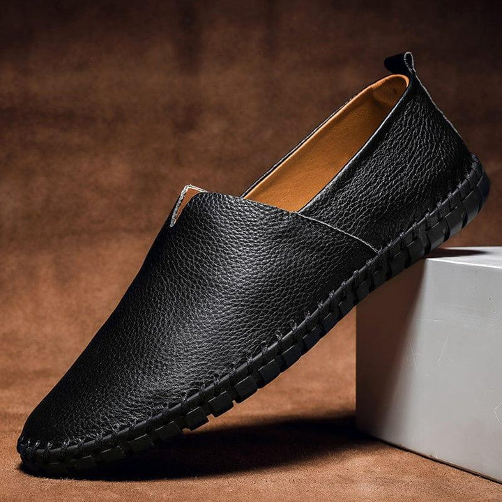 Monaco | Elegant Leather Espadrilles