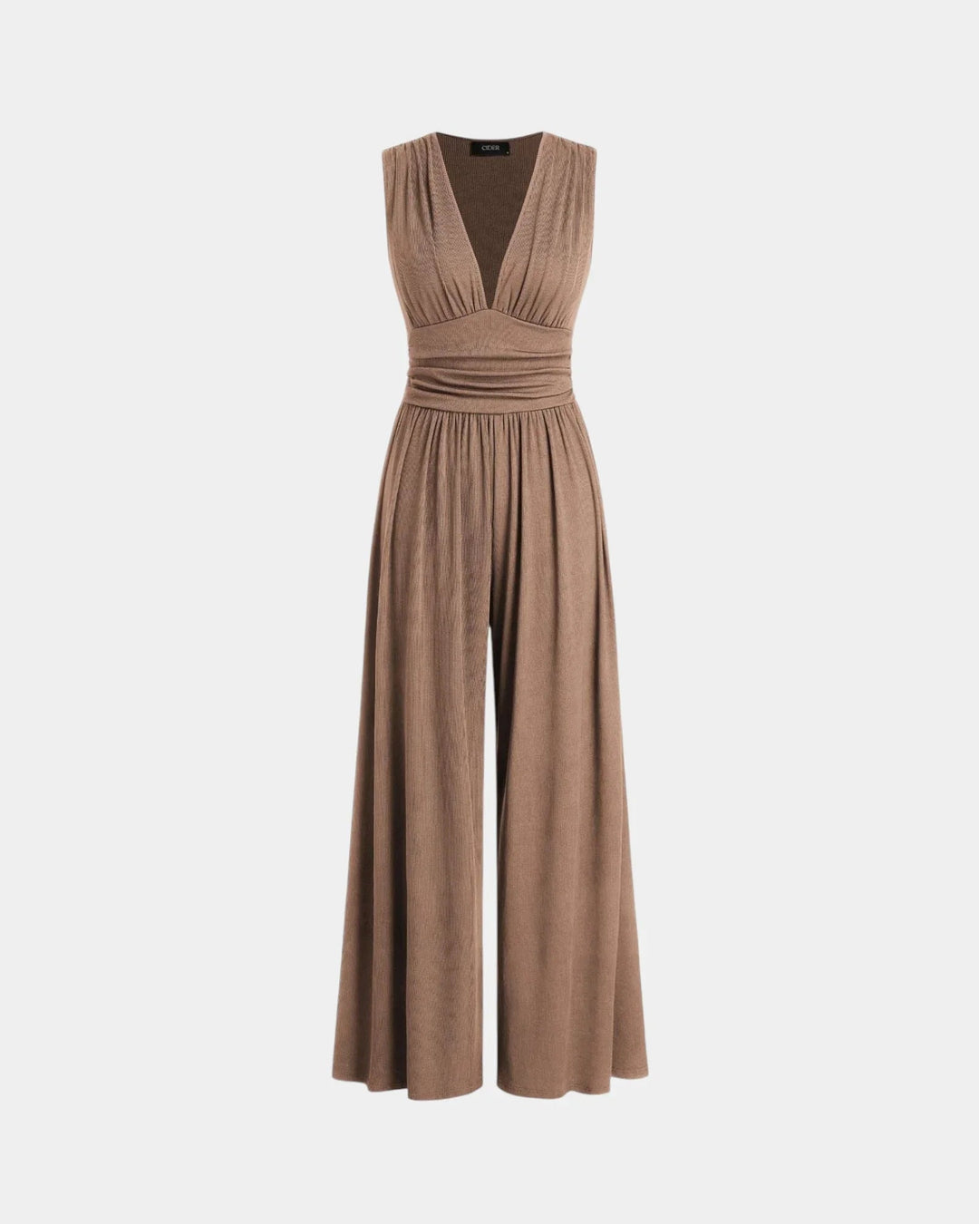Sultana | Chic Sleeveless Jumpsuit with Wide Legs
