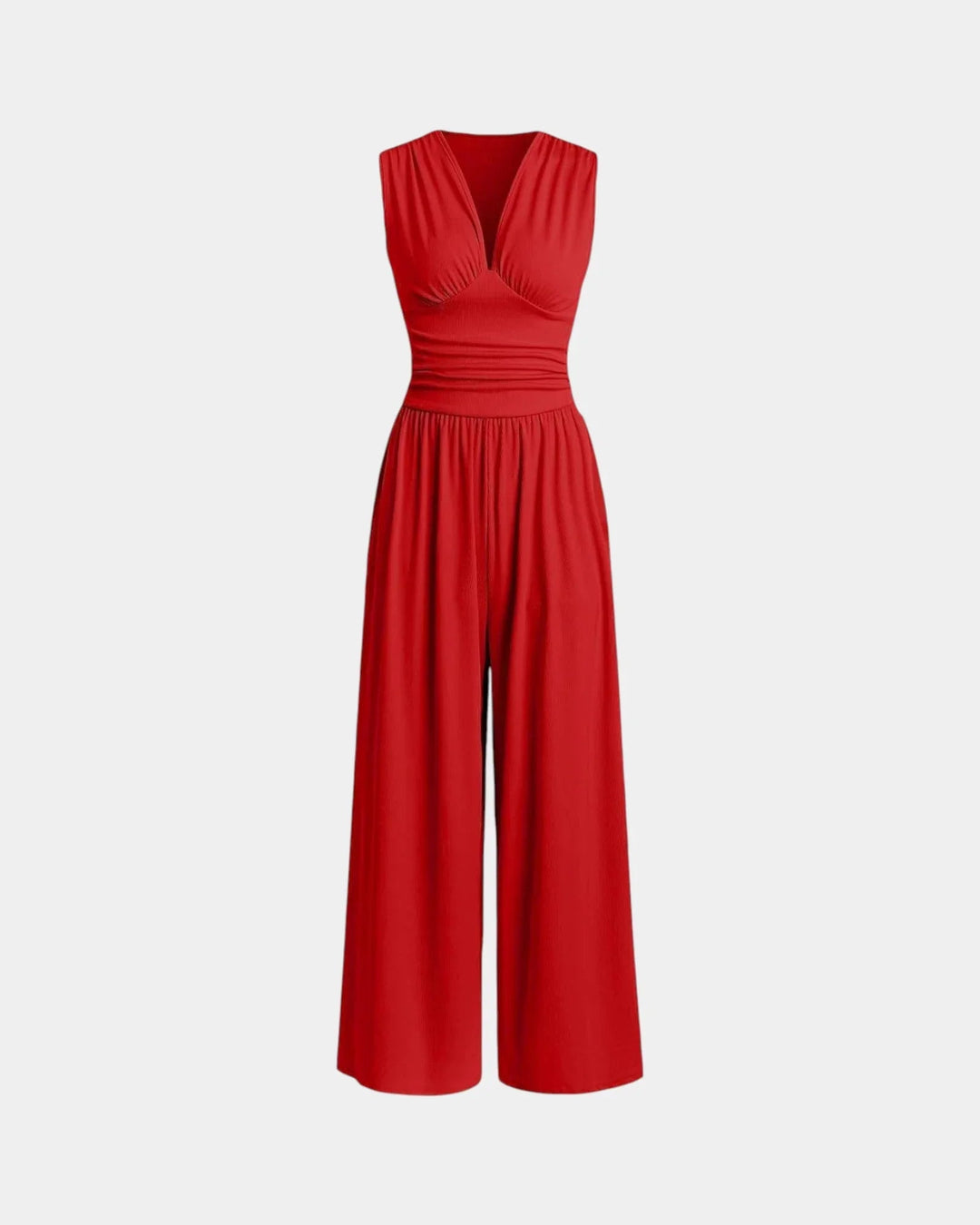 Sultana | Chic Sleeveless Jumpsuit with Wide Legs