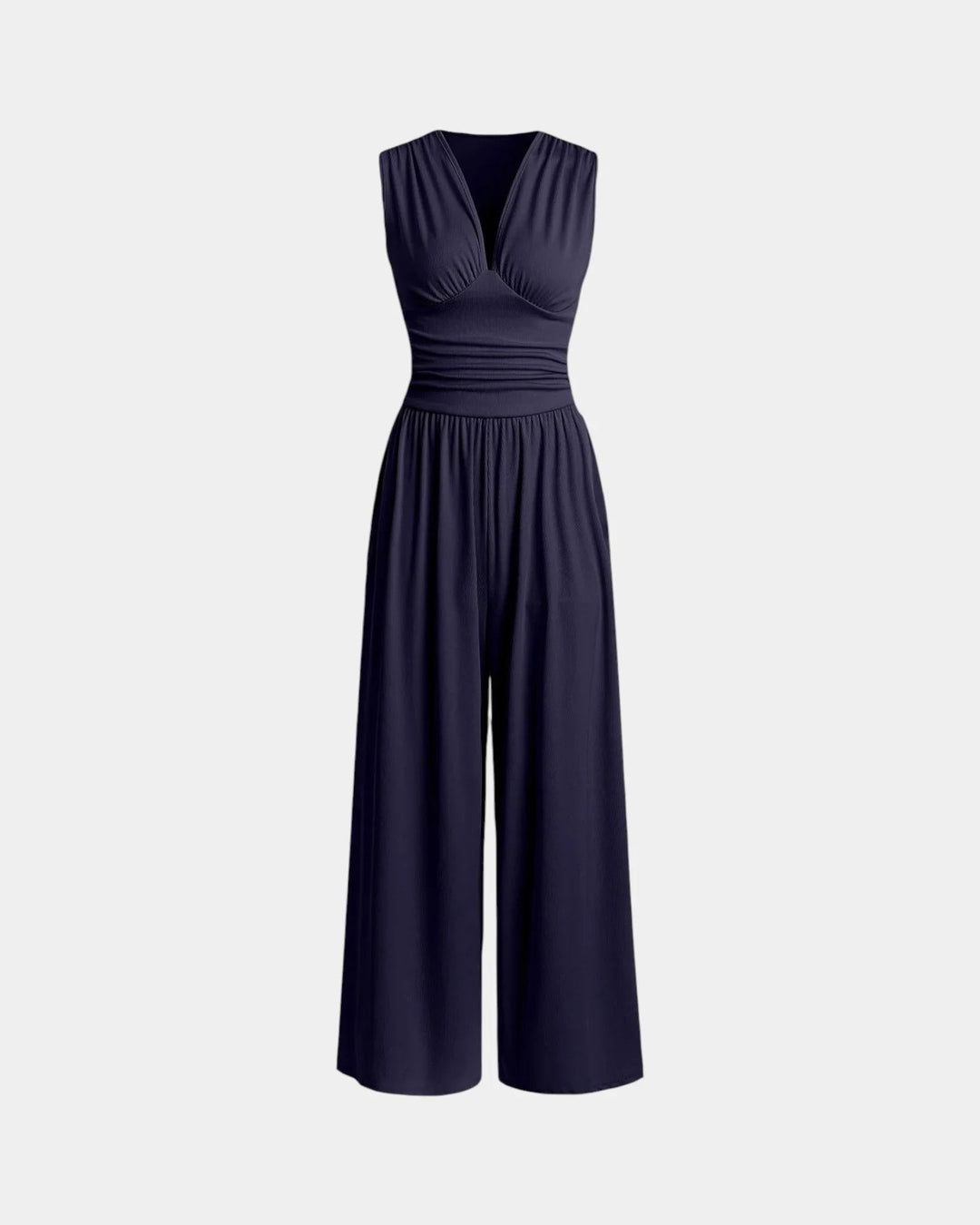 Sultana | Chic Sleeveless Jumpsuit with Wide Legs