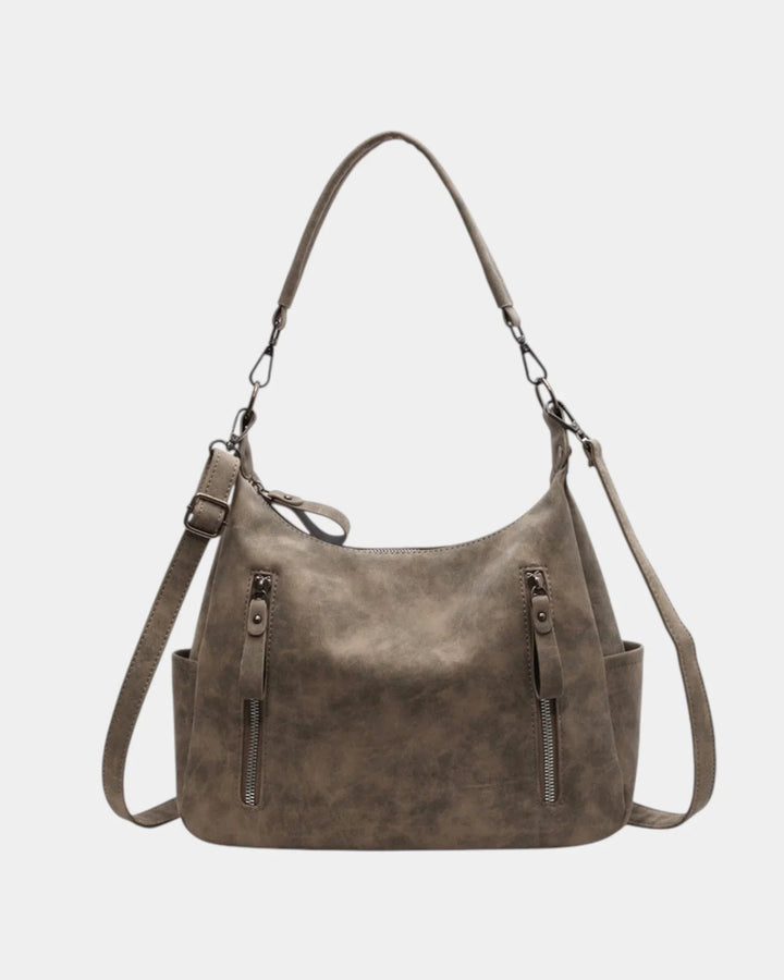 Adèle | Textured Shoulder Bag