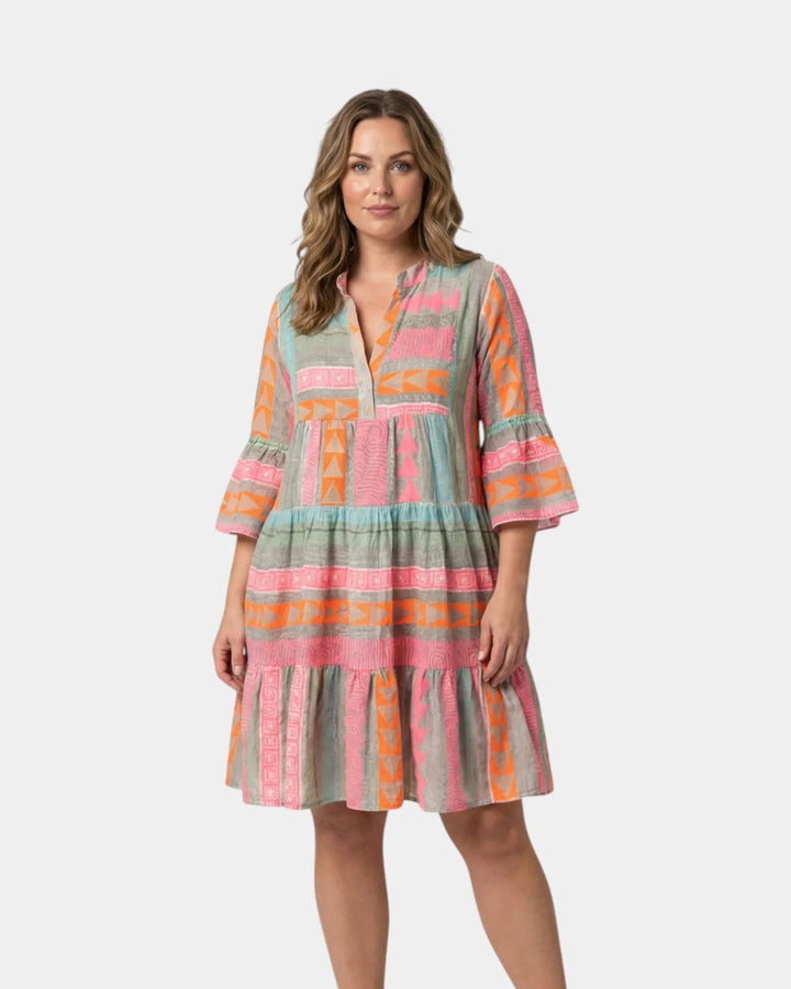 Amicie | Printed Midi Dress