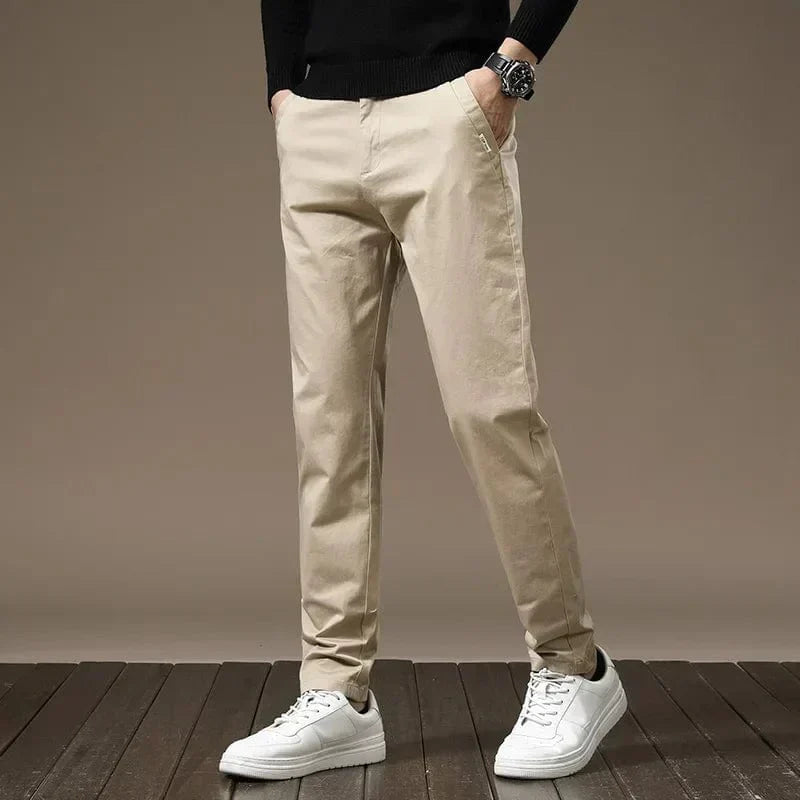 Damien | Slim Chino Trousers