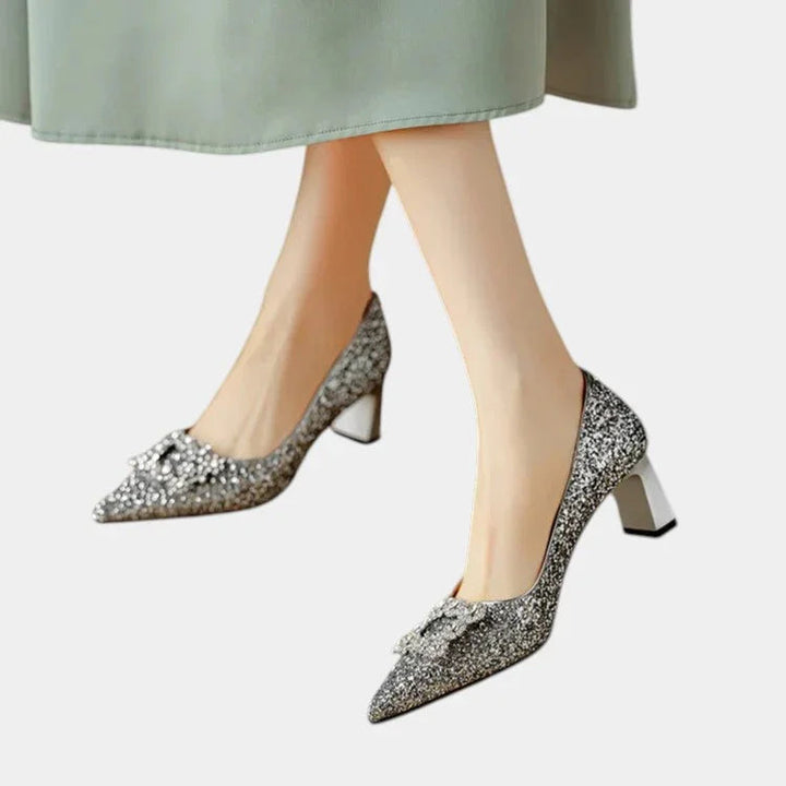 Gloria | Glittering Heels