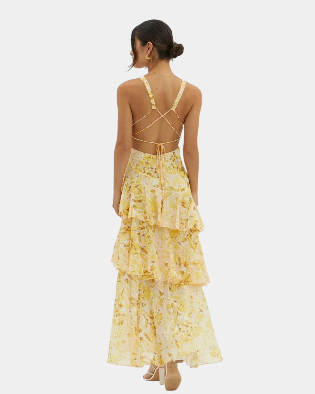 Isa | Elegant Floral Maxi Dress