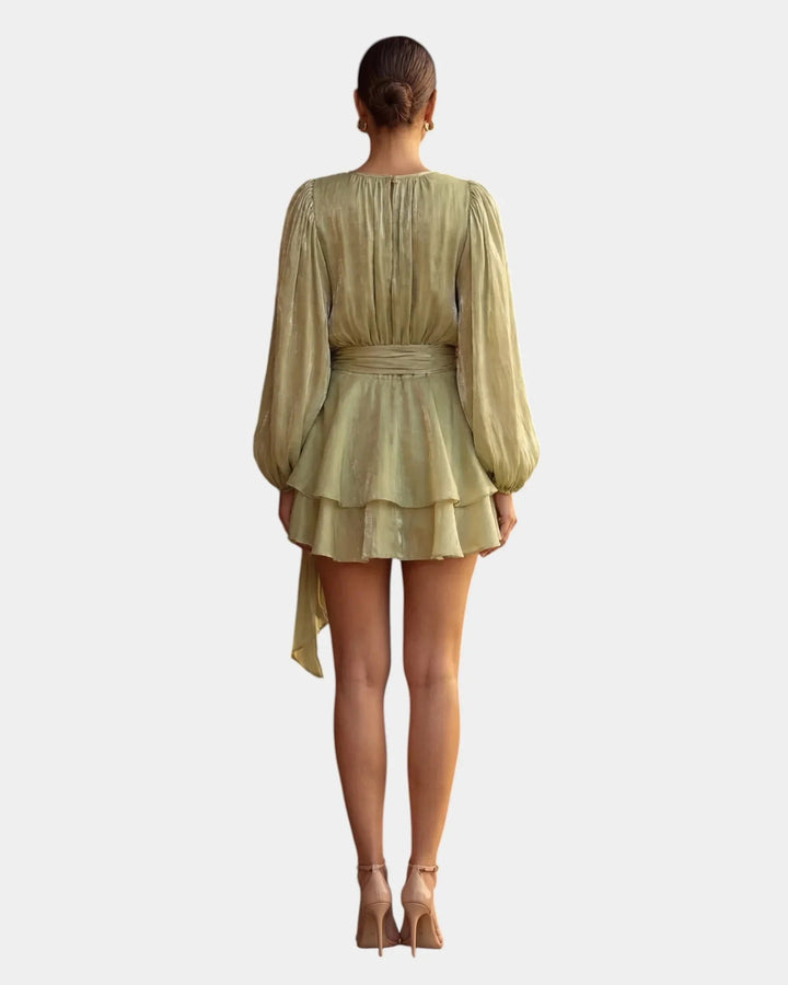 Aude | Short Ruffle Dress