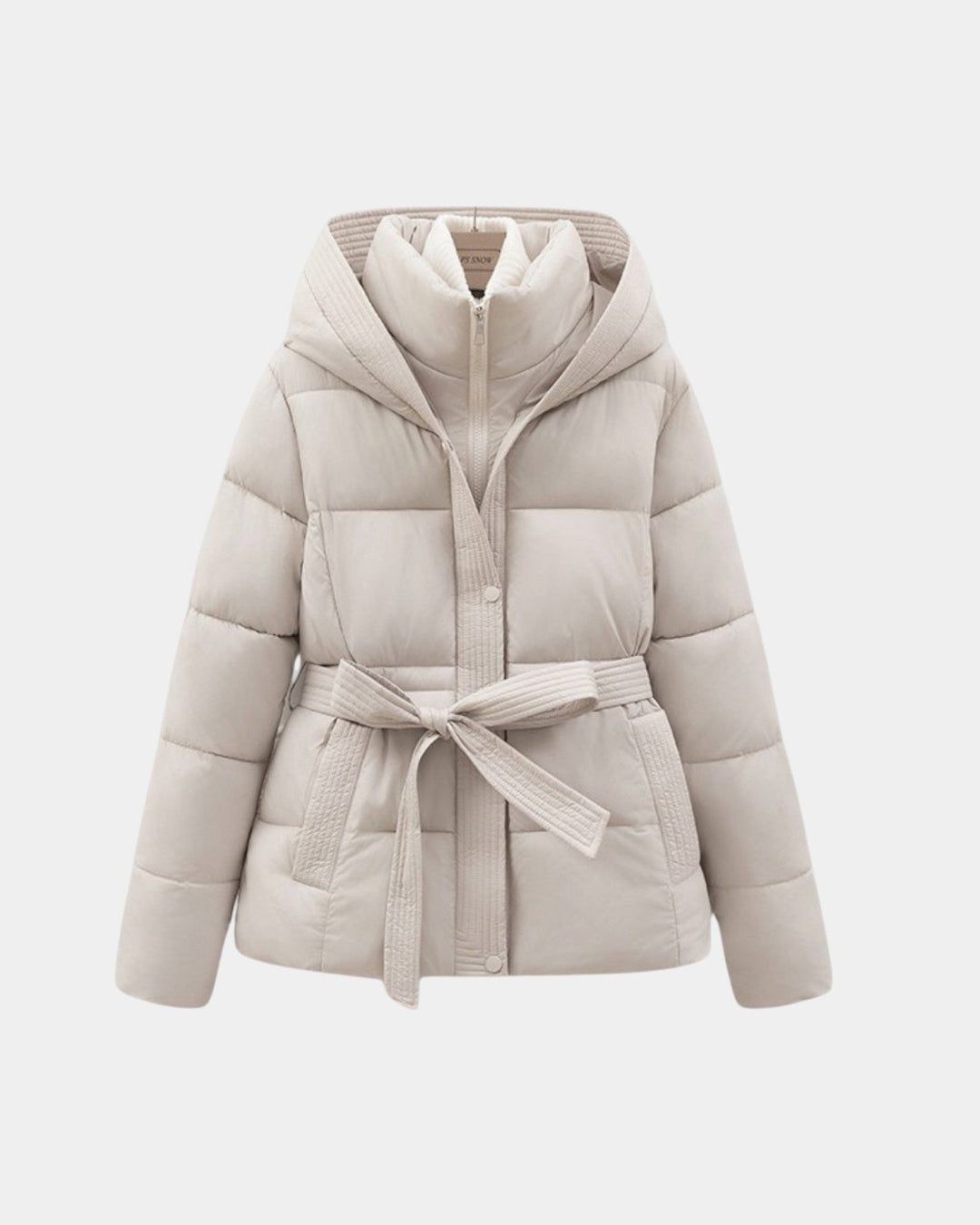 Amélyne | Quilted Winter Jacket with Hood