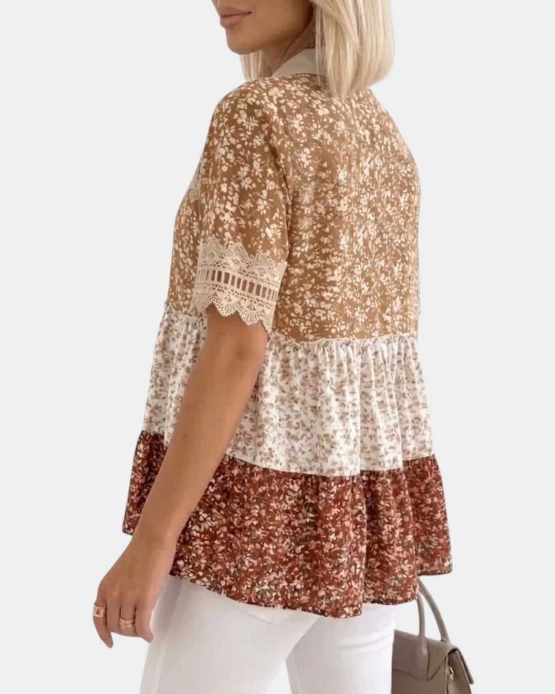 Évania | Floral Blouse
