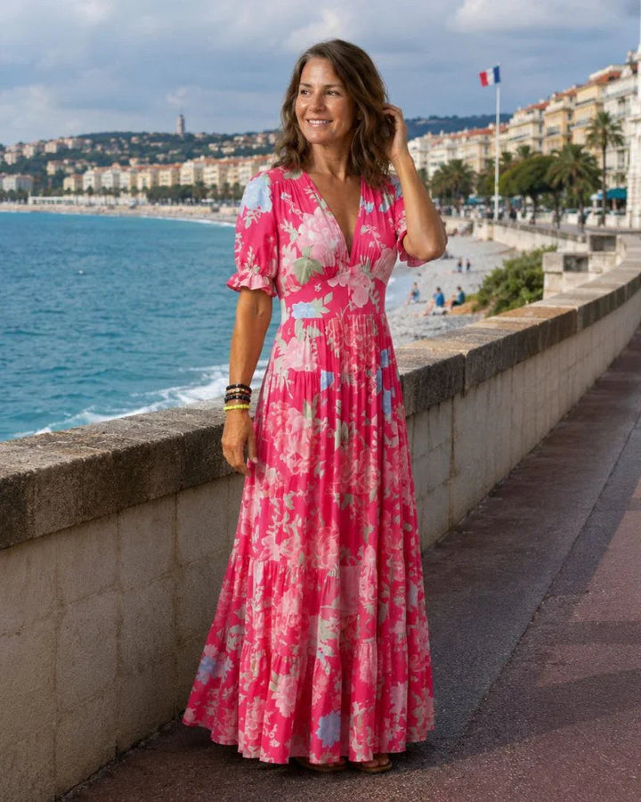 Césarie | Long Floral Dress