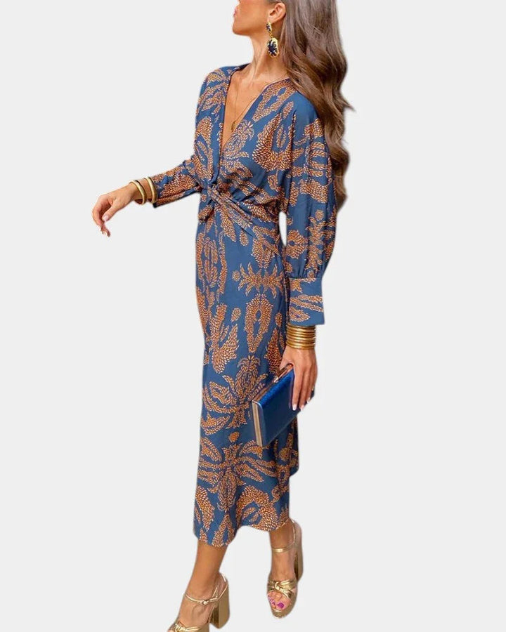Eve | Elegant Dress with Timeless Print