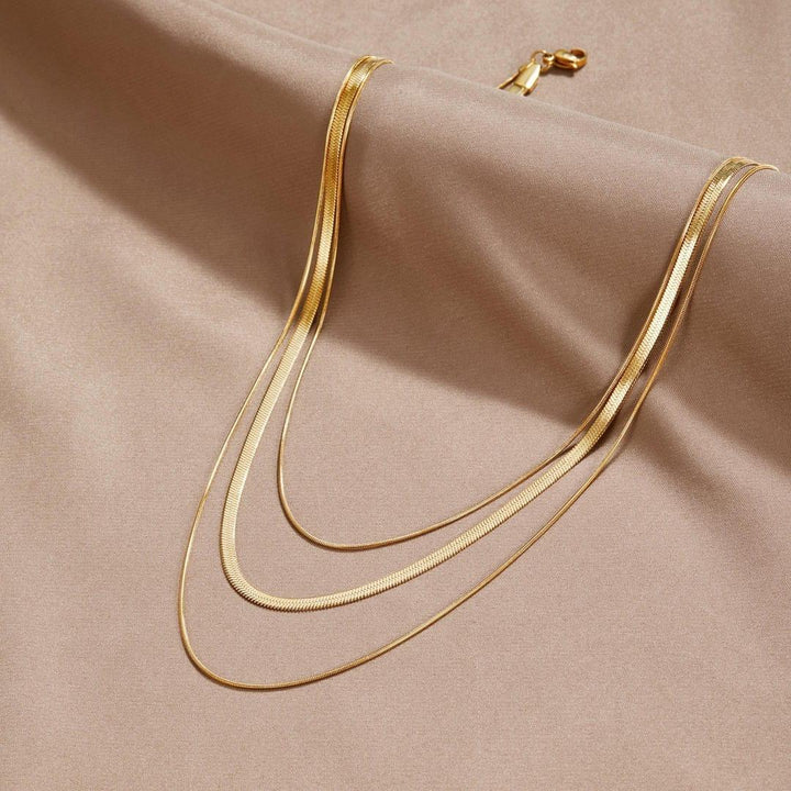 Esmée | Gold Multi-Layer Necklace