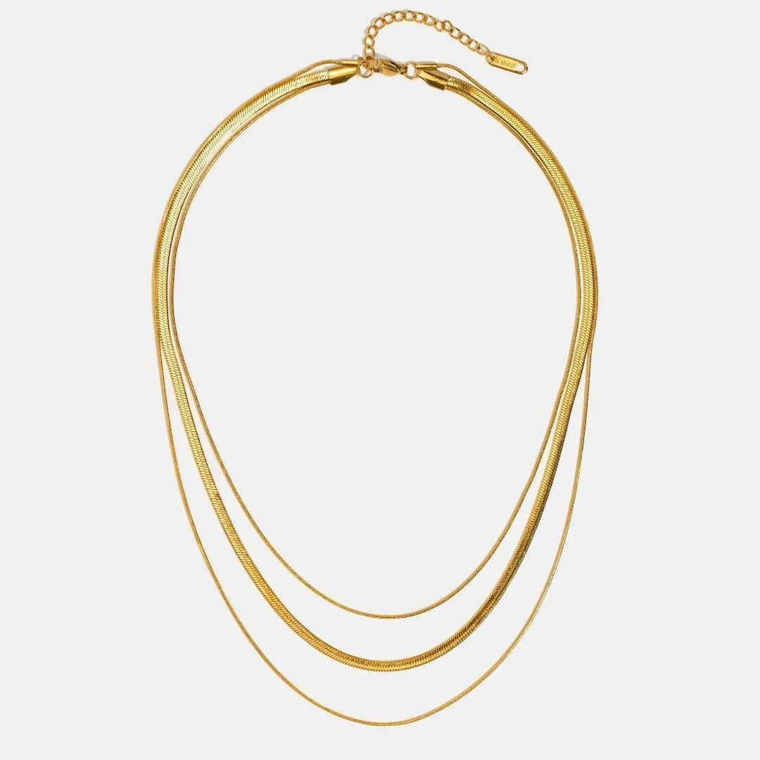 Esmée | Gold Multi-Layer Necklace