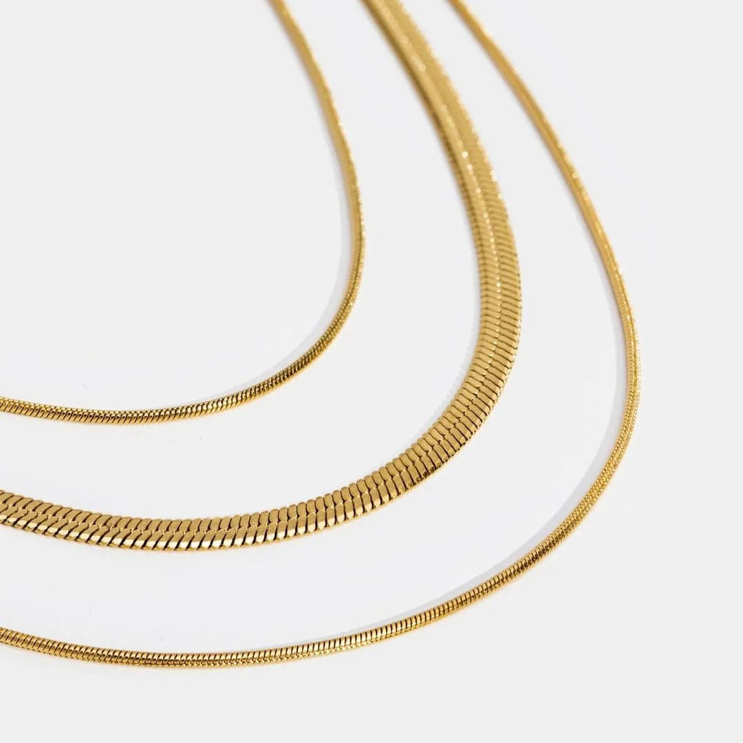 Esmée | Gold Multi-Layer Necklace