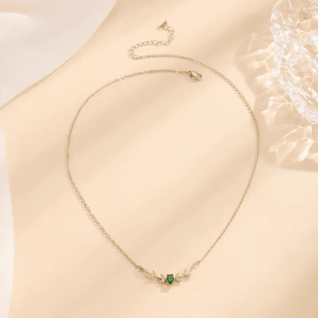 Émilie | Emerald Necklace