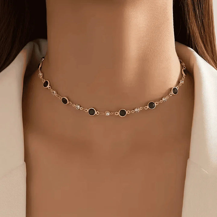 Victory | Verdant Emerald Station Necklace