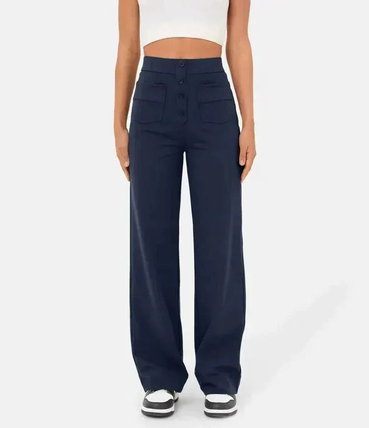Jade | Comfortable Elastic Trousers