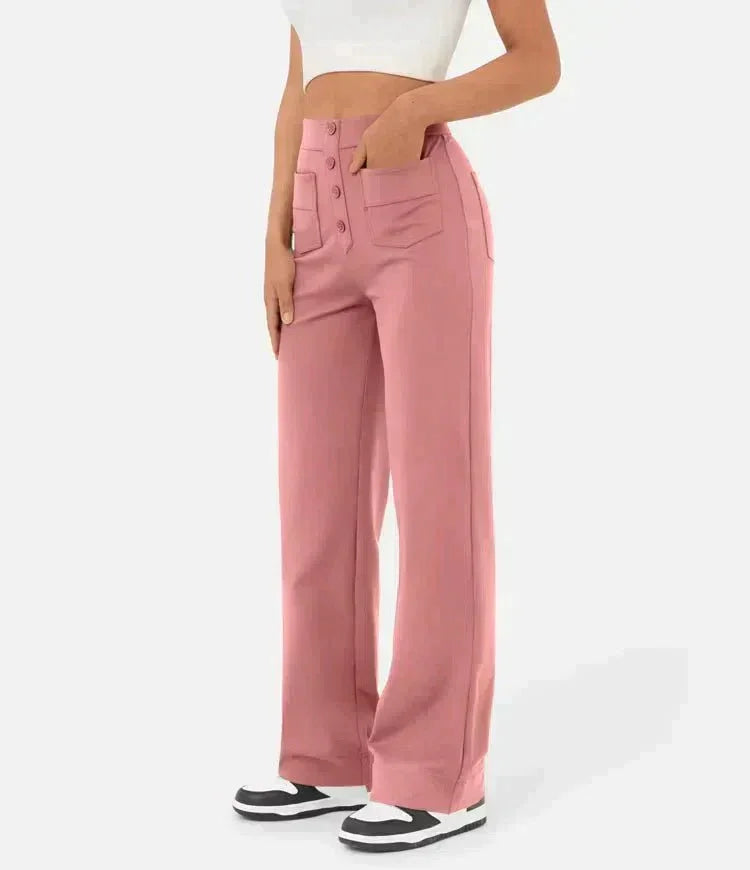 Jade | Comfortable Elastic Trousers