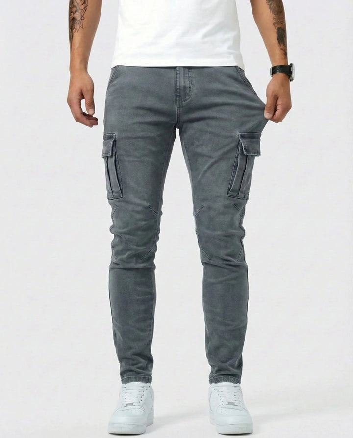 Jean | Elastic Cargo Trousers