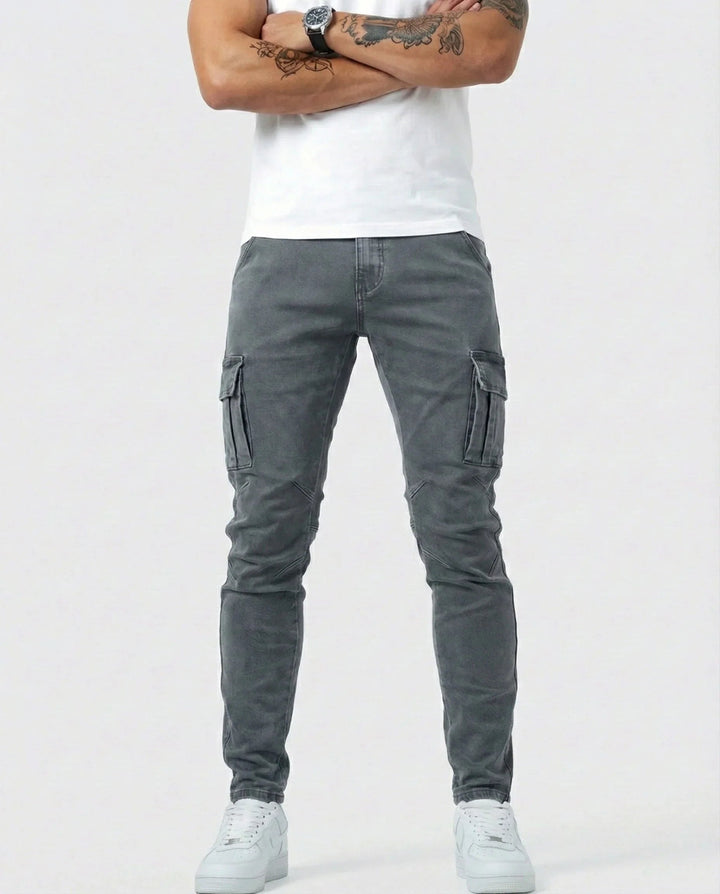 Jean | Elastic Cargo Trousers