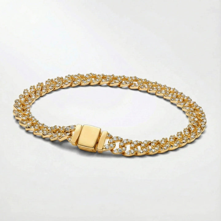 Adele | Cuban Bracelet in Moissanite
