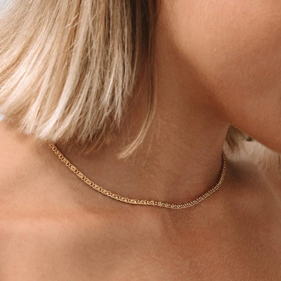 Sidonie | Luxury Gold Choker Necklace